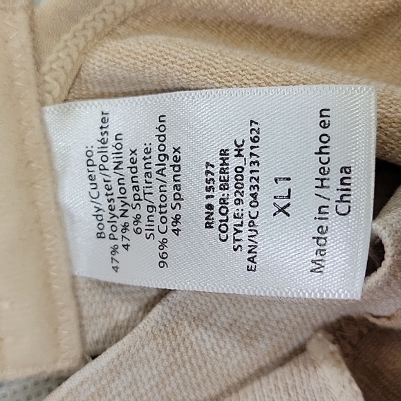 Bra Size XL1 Color Berhr RN 15577 - Picture 4 of 7